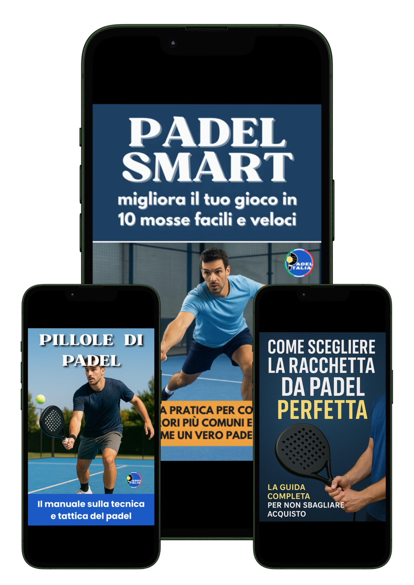 PADEL SMART + PILLOLE DI PADEL + RACCHETTA PERFETTA